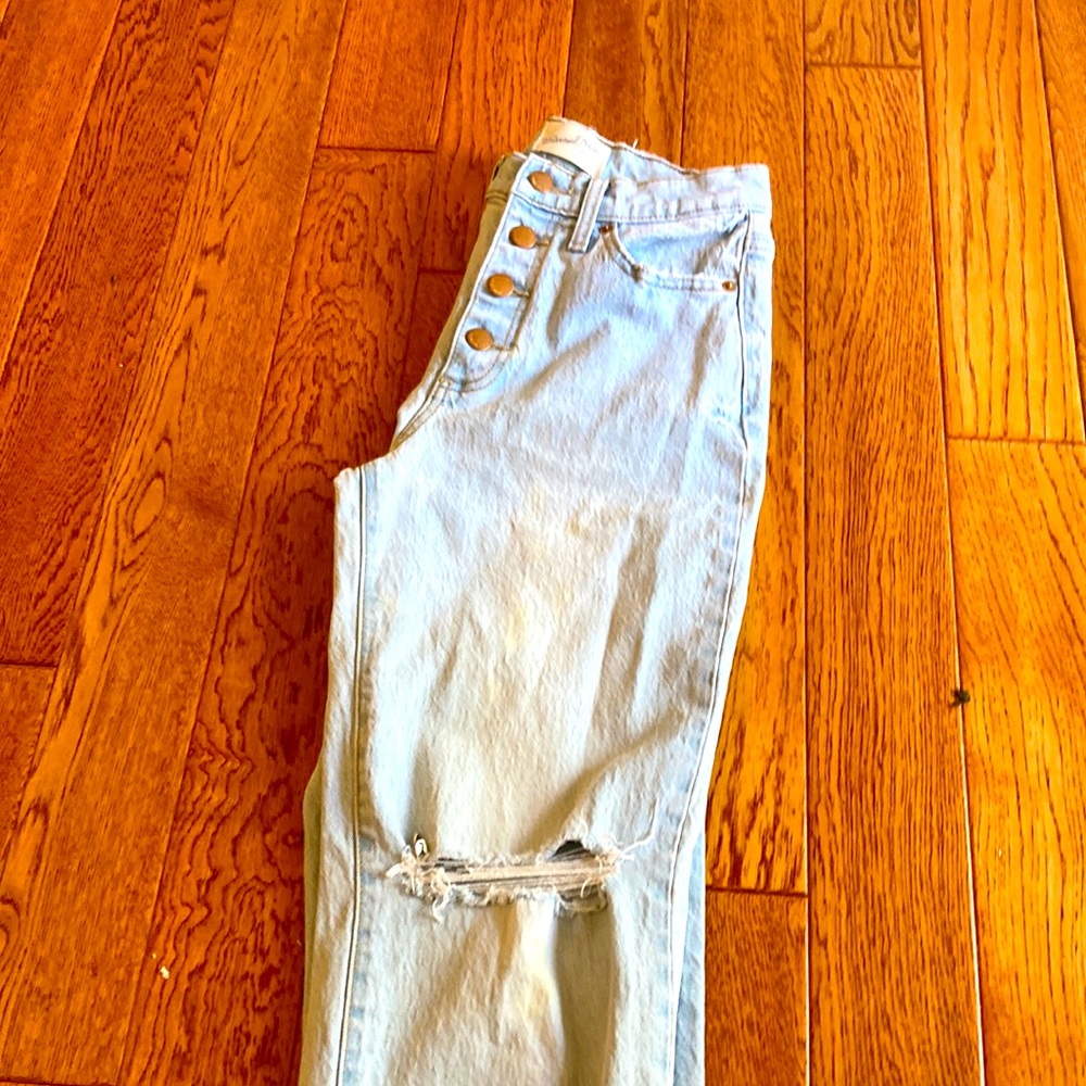 Blue comfy jeans